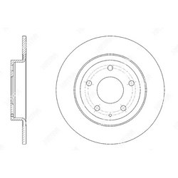G-BRAKE Диск тормозной g-brake