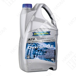 RAVENOL Масло трансмиссионное atf dexron dii 4л минеральное