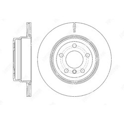 G-BRAKE Диск тормозной вентилируемый g-brake