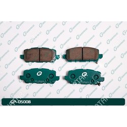 G-BRAKE Тормозные колодки, комплект