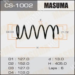 MASUMA Пружина подвески masuma front caldina/ st190,191, ct190,191