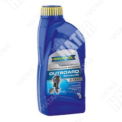 RAVENOL Масло моторное 1л outboard 2t полусинтетика