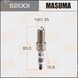 MASUMA Свеча зажигания masuma iridium ikh16