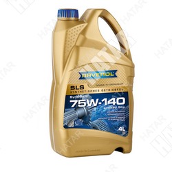 RAVENOL Масло трансмиссионное 75w-140 4л sls gl-5+ls синтетика