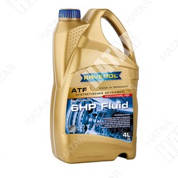 RAVENOL Масло трансмиссионное atf 6 hp 4л синтетика+пао