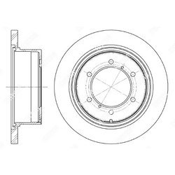 G-BRAKE Диск тормозной g-brake