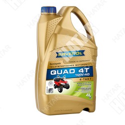 RAVENOL Масло моторное 10w-40 4л quad 4t полусинтетика