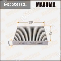 MASUMA Салонный фильтр ac-108e masuma угольный 1/40