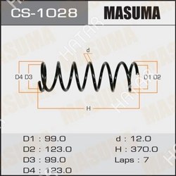 MASUMA Пружина подвески masuma rear markii/ jzx100, jzx101