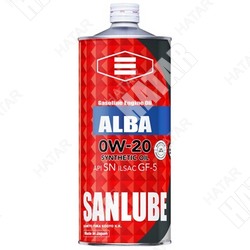 SANLUBE Масло моторное 0w-20 sp 1л синтетика