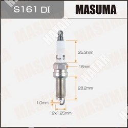 MASUMA Свеча зажигания masuma double iridium dilzkr7b11gs