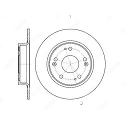 G-BRAKE Диск тормозной g-brake
