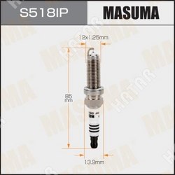 MASUMA Свеча зажигания masuma iridium+platinum ilzkar8j8sy ilzkar8h8s