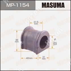 MASUMA Втулка стабилизатора masuma /front/ vitz/ scp10, ncp10 уп.2