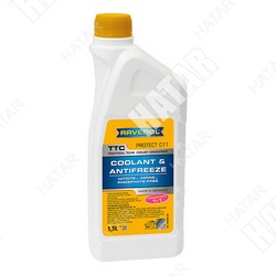 RAVENOL Антифриз ttc protect c11 1,5л концентрат, желтый