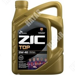 ZIC Zic top 0w40 sp/sn acea а3/b4 унив. 100% синт. mb, vw, bmv, rn, ford 4л 1/4