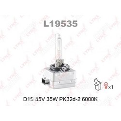 LYNXAUTO Лампа d1s 12v 35w pk32d-2, 6000k