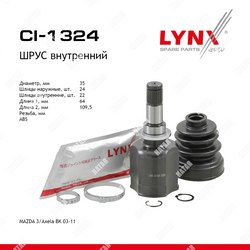 LYNXAUTO Шрус внутренний перед лев