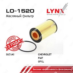 LYNXAUTO Фильтр масляный вставка