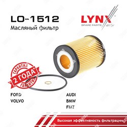 LYNXAUTO Фильтр масляный вставка