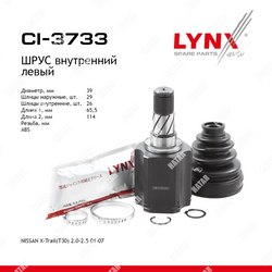 LYNXAUTO Шрус внутренний перед лев