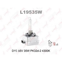 LYNXAUTO Лампа d1s 12v 35w pk32d-2, 4300k