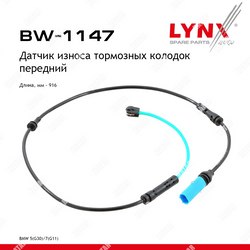 LYNXAUTO Датчик износа тормозных колодок перед