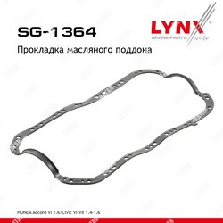 LYNXAUTO Прокладка масляного поддона