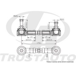 TRUSTAUTO Тяга соединительная ta;