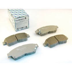 TRUSTAUTO Дисковые тормозные колодки ta;