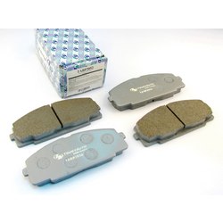 TRUSTAUTO Дисковые тормозные колодки ta;