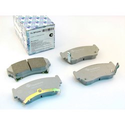 TRUSTAUTO Дисковые тормозные колодки ta;