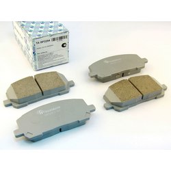 TRUSTAUTO Дисковые тормозные колодки ta;