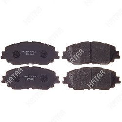 DOUBLE FORCE Колодки тормозные дисковые