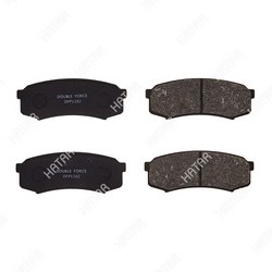 DOUBLE FORCE Колодки тормозные дисковые