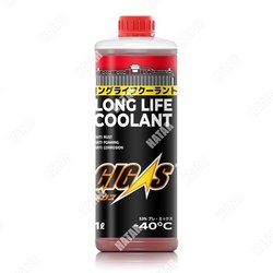 GIGAS Антифриз long life coolant -40 red, красный, 1л