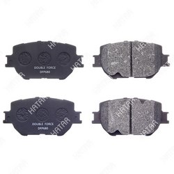 DOUBLE FORCE Колодки тормозные дисковые
