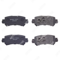 DOUBLE FORCE Колодки тормозные дисковые