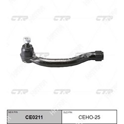 CTR Наконечник рулевой тяги прв. honda civic fd# 05-11 старый арт. ceho-25