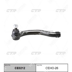 CTR Наконечник рулевой тяги лев. honda civic fd# 05-11 старый арт. ceho-26