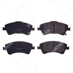 DOUBLE FORCE Колодки тормозные дисковые