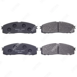 DOUBLE FORCE Колодки тормозные дисковые