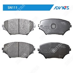 ADVICS Дисковые тормозные колодки