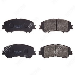 DOUBLE FORCE Колодки тормозные дисковые