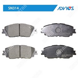 ADVICS Дисковые тормозные колодки