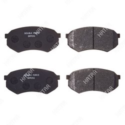 DOUBLE FORCE Колодки тормозные дисковые