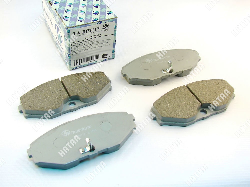 TRUSTAUTO Дисковые тормозные колодки ta; TABP2113