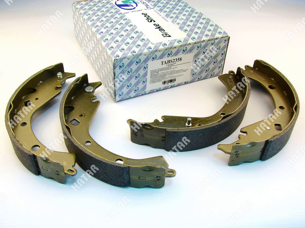 TRUSTAUTO Барабанные тормозные колодки ta; TABS2358