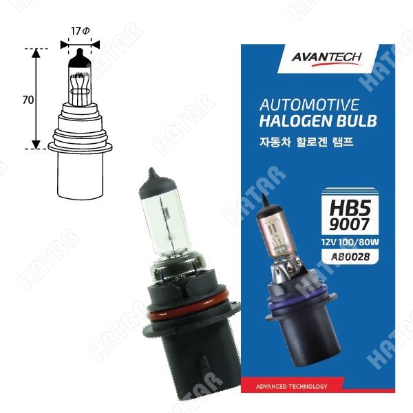 AVANTECH Лампа головного света AB0028