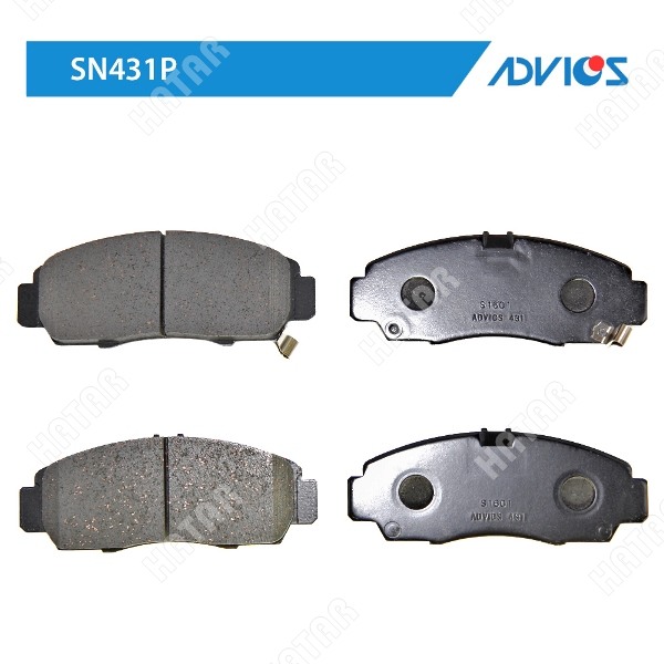 ADVICS Дисковые тормозные колодки SN431P